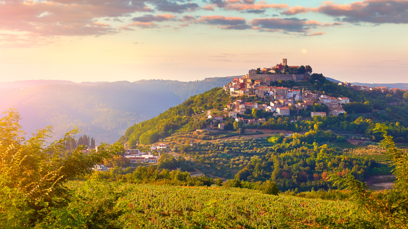 Motovun in Istria